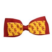 USC Trojans SC Interlock Cardinal Large Dog Bow